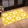 Golden Yellow Daisy Blooms for Cheerful Springtime Homes and Bright Everyday Living Doormat - 2