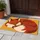 Curled Sleeping Red Fox on Golden Ochre for Cozy Woodland-Inspired Home Interiors Doormat - 4
