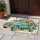 Vintage Flower Truck And Tulips For Cheerful Springtime Home Entry Style Doormat - 4