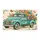 Vintage Flower Truck And Tulips For Cheerful Springtime Home Entry Style Doormat - 6