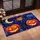 Neon Halloween Jack-O’-Lanterns and Moon for Spooky Autumn Celebrations at Home Doormat - 2
