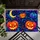 Neon Halloween Jack-O’-Lanterns and Moon for Spooky Autumn Celebrations at Home Doormat - 5