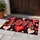 Bold Red and White LOVE Hearts for Valentine's Day Romance and Cozy Home Entryways Doormat - 4
