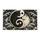 Yin Yang Cat Duo for Calm Zen Meditation Spaces and Peaceful Homes for Cat Lovers Doormat - 6