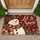 Vintage Snowman With Plaid Scarf for Christmas Winter Holiday Cheer and Seasonal Entry Doormat - 1