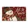 Vintage Snowman With Plaid Scarf for Christmas Winter Holiday Cheer and Seasonal Entry Doormat - 6