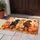 Three Cozy Dogs with Pumpkins and Autumn Leaves for a Warm Fall Home Entryway Doormat - 4