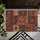 Vintage Red Persian Patchwork Motifs for Cozy Eclectic Bohemian Home Living Spaces Doormat - 5