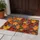Vibrant Autumn Maple Leaves on Rustic Wood for Cozy Fall Entryway Seasonal Home Style Doormat - 4