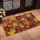 Vibrant Autumn Maple Leaves on Rustic Wood for Cozy Fall Entryway Seasonal Home Style Doormat - 2