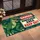 Green T Rex Danger Zone Sign For Dinosaur Fans And Playful Family Entryway Decor Doormat - 2