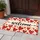Red Heart Welcome Lettering for Valentine's Day Entryway and Romantic Home Decor Accent Doormat - 4