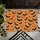 Black And Orange Flying Bats For A Playful Halloween Home Entrance Doormat - 5
