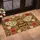 Vintage Floral Bee Garden Motif for Rustic Country Home Entryway and Cottage Style Doormat - 2