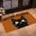 Black Cat Welcome Peasants Humor for Quirky Cat Lovers and Playful Home Entry Style Doormat - 2