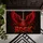 Red Winged Electric Guitar And Rock Music Style For Bold Music Lovers And Home Entryways Doormat - 5