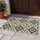 Black And White Tribal Diamond Motifs For Modern Entryways And Cozy Minimalist Homes Doormat - 4