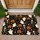Halloween Ghosts, Skull Skeletons and Pumpkin Candy for Spooky October Entryways Doormat - 1