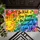 Rainbow Sun and Floral Encouragement for a Cheerful, Positive Everyday Home Entryway Doormat - 5