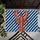 Red Lobster on Nautical Blue Stripes for Coastal Homes and Seaside Inspired Living Doormat - 5