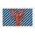 Red Lobster on Nautical Blue Stripes for Coastal Homes and Seaside Inspired Living Doormat - 6