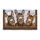 Three Laughing Donkeys at Rustic Barn Window for Farmhouse Country Home Animal Lovers Doormat - 6