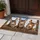 Three Laughing Donkeys at Rustic Barn Window for Farmhouse Country Home Animal Lovers Doormat - 4