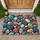 Colorful River Pebble Mosaic for a Nature-Inspired Home Entryway Refresh Doormat - 1