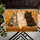 Three Curious Cats on an Ochre Sofa for Cozy Farmhouse Homes and Cat Lovers Everywhere Doormat - 5