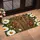 Daisy Butterfly Garden Scene for a Cheerful Cottage Entryway Doormat - 2
