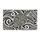 Black And White Ornamental Turtle Motif For Coastal Entryway Style And Nature Lovers Doormat - 6