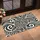 Black And White Ornamental Turtle Motif For Coastal Entryway Style And Nature Lovers Doormat - 2