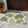 Olive Green Tropical Leaves for Calm Natural Entryways and Modern Botanical Home Decor Doormat - 4