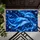 Radiant Blue Dolphin Night Sky Scene for Ocean Loving Homes and Coastal Home Style Doormat - 5