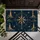 Antique Compass Rose And Lighthouse Scene For Nautical Coastal Home Style Doormat - 5