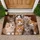 Adorable Kitten Faces for Cozy Cat-Loving Homes and Warm Everyday Pet-Friendly Living Doormat - 1
