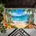 Colorful Tropical Surfboards and Ocean Blooms for Relaxed Coastal Living by the Sea Doormat - 5