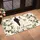 Wedding Couple With Ivory Roses And Greenery For A Romantic Bridal Home Entry Welcome Doormat - 2