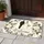 Wedding Couple With Ivory Roses And Greenery For A Romantic Bridal Home Entry Welcome Doormat - 4