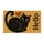 Black Curled Cat and Red Heart for Cozy Pet-Loving Homes and Cat Enthusiasts Doormat - 6
