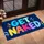 Get Naked Colorful Bathroom Lettering for Playful Home Decor and Guest Laughs Doormat - 2