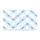 Blue Geometric Floral Motifs for Calm Contemporary Entryways and Kitchen Spaces Doormat - 6