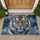 Majestic Tiger Portrait For Wildlife Lovers And Nature Inspired Entryway Style Doormat - 1