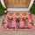 Three Colorful Nutcracker Soldiers for a Merry Christmas Holiday Entryway Celebration Doormat - 1