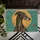 Vintage Greyhound Portrait with Golden Halo for Timeless Dog-Loving Entryway Style Doormat - 5