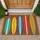 Five Colorful Surfboards for Sunny Coastal Summer Homes and Relaxed Beachside Living Doormat - 1