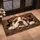 British Bulldog Peeking Through Rustic Timber for Cozy Dog Lover Home Entryway Decor Doormat - 2