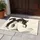 Black And White Cat With Toilet Paper For Playful Cat Lover Homes Doormat - 4
