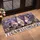 Purple Pickup Truck And Lavender Gnomes For Farmhouse Entryway And Cottage Living Doormat - 2