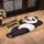 Relaxed Panda With Welcome Home Message For A Warm, Playful Family Homecoming Gift Doormat - 2